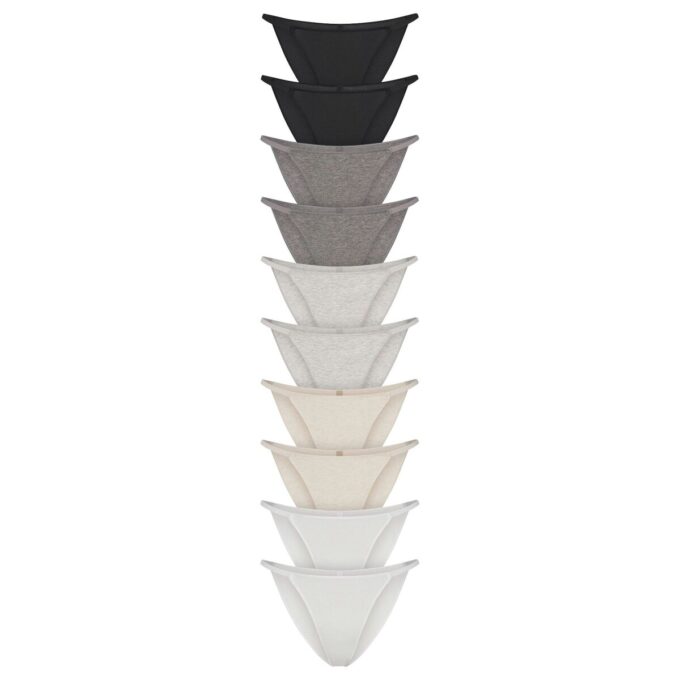 LEICHTE BAUMWOLL-BIKINI, 10ER-PACK LEICHTE BAUMWOLL-BIKINI, 10ER-PACK