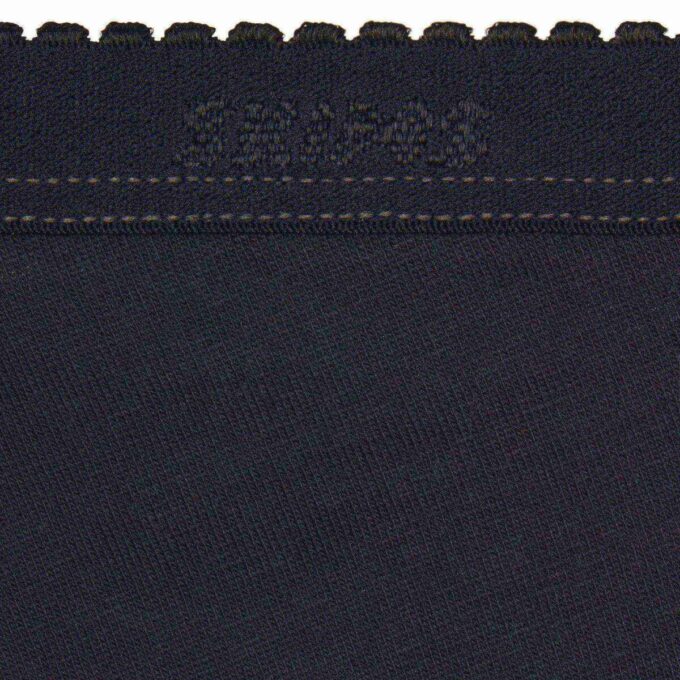 LEICHTER BAUMWOLL-LOGO-PICOT-BIKINI LEICHTER BAUMWOLL-LOGO-PICOT-BIKINI