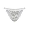 LEICHTER BAUMWOLL-LOGO-PICOT-BIKINI LEICHTER BAUMWOLL-LOGO-PICOT-BIKINI