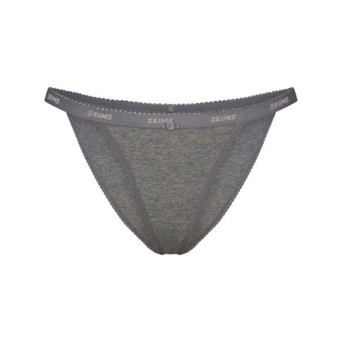 LEICHTER BAUMWOLL-LOGO-PICOT-BIKINI LEICHTER BAUMWOLL-LOGO-PICOT-BIKINI