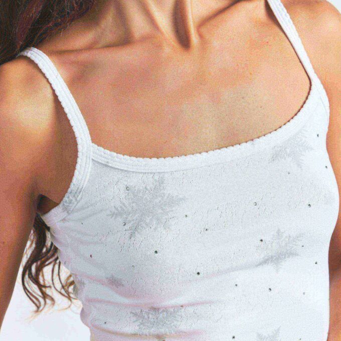 LOGO PLÜSCH POINTELLE STRASS-TANK LOGO PLÜSCH POINTELLE STRASS-TANK