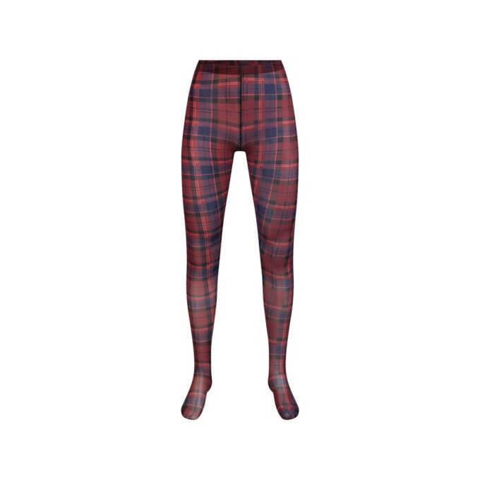 Milchfarbene, transparente Leggings mit Fuß