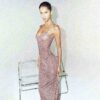 Milchig-transparenter Camisole-Body