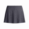 MINI-SKORT MIT GLATTEN LÄNGEN