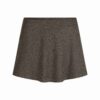 MINI-SKORT MIT GLATTEN LÄNGEN