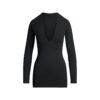 MINIKLEID MIT GLATTEN LAGE UND TIEFEM AUSSCHNITT MINIKLEID MIT GLATTEN LAGE UND TIEFEM AUSSCHNITT