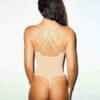 Nahtloser, tief ausgeschnittener String-Body Nahtloser, tief ausgeschnittener String-Body