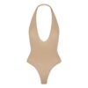 Nahtloser, tief ausgeschnittener String-Body Nahtloser, tief ausgeschnittener String-Body