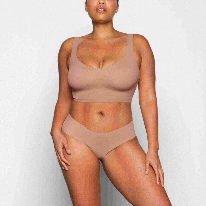 Naked Plunge Longline Bralette Naked Plunge Longline Bralette