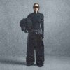 NikeSKIMS ACCESSORY GLÄNZENDE NYLON-CARGOHOSE NikeSKIMS ACCESSORY GLÄNZENDE NYLON-CARGOHOSE