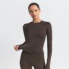 NikeSKIMS AIRY Langarmshirt mit Rundhalsausschnitt