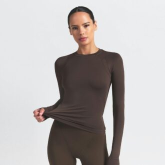 NikeSKIMS AIRY Langarmshirt mit Rundhalsausschnitt