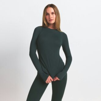 NikeSKIMS AIRY Langarmshirt mit Rundhalsausschnitt