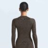 NikeSKIMS AIRY Langarmshirt mit Rundhalsausschnitt