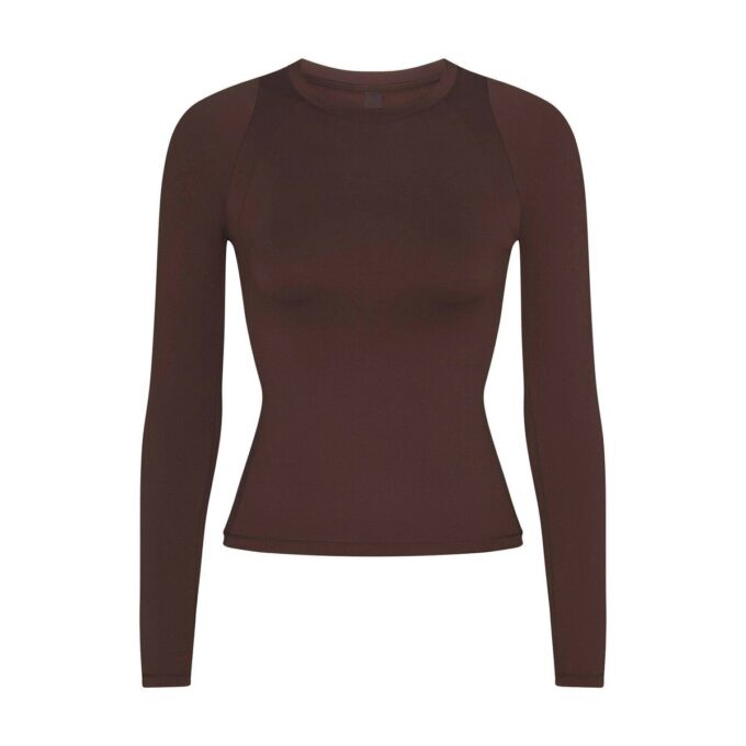 NikeSKIMS AIRY Langarmshirt mit Rundhalsausschnitt