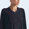 NikeSKIMS AIRY V-NECK OVERSIZED LANGARM-TOP