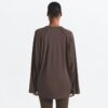 NikeSKIMS AIRY V-NECK OVERSIZED LANGARM-TOP