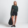 NikeSKIMS AIRY V-NECK OVERSIZED LANGARM-TOP