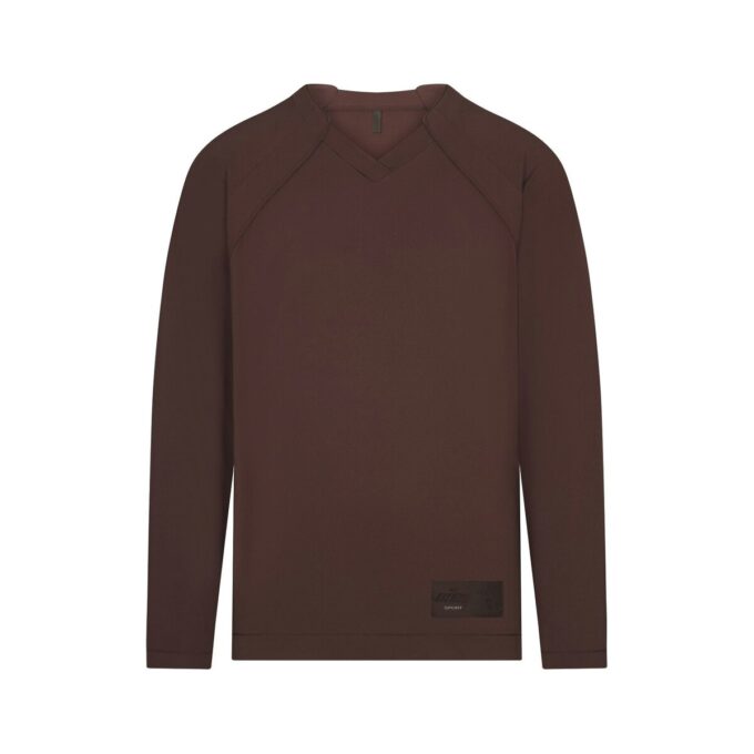 NikeSKIMS AIRY V-NECK OVERSIZED LANGARM-TOP