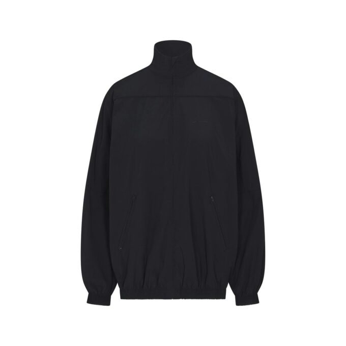 NikeSKIMS GESCHNITTENE NYLON-TRAININGSJACKE IN ÜBERGRÖSSE