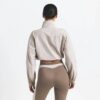 NikeSKIMS GEWEBTE NYLON-CROP-JACKE NikeSKIMS GEWEBTE NYLON-CROP-JACKE