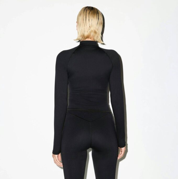 NikeSKIMS MATTE MOCK NECK FULL ZIP JACKE