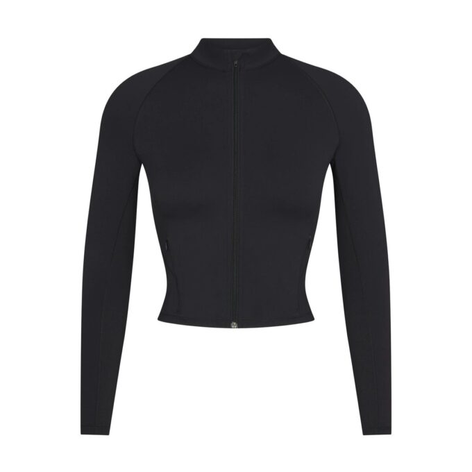 NikeSKIMS MATTE MOCK NECK FULL ZIP JACKE