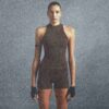 NikeSKIMS MATTE MOCK NECK RACER TANK
