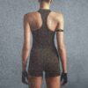 NikeSKIMS MATTE MOCK NECK RACER TANK