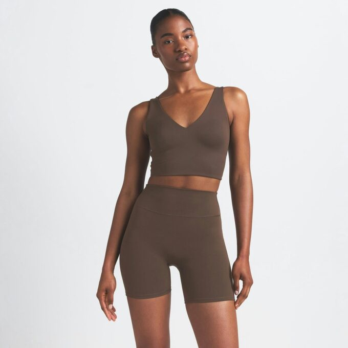 NikeSKIMS MATTES V-NECK-BH-TOP