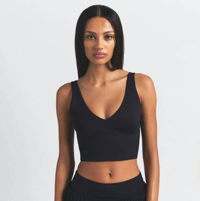 NikeSKIMS MATTES V-NECK-BH-TOP