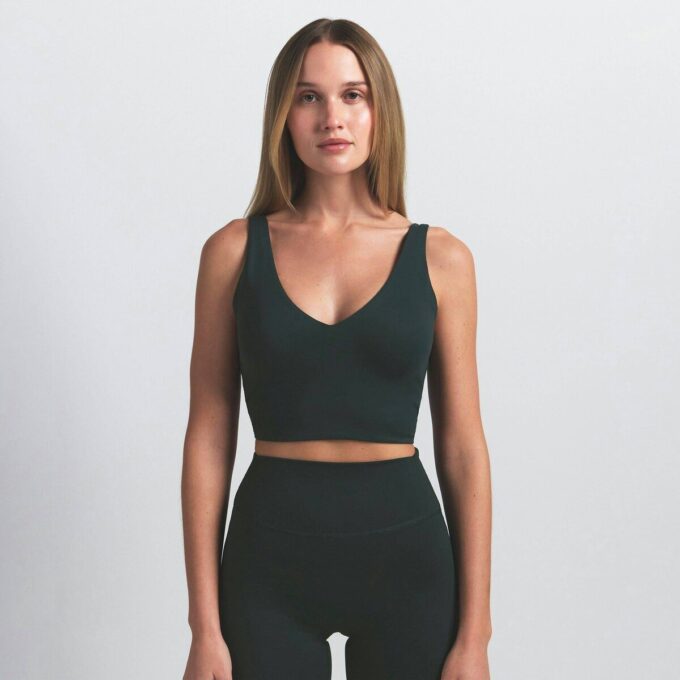 NikeSKIMS MATTES V-NECK-BH-TOP