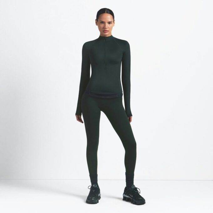 NikeSKIMS SHINE LANGARM HALBREISSVERSCHLUSS