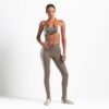NikeSKIMS SHINE Leggings mit Kordelzug und Steg, 26 Zoll NikeSKIMS SHINE Leggings mit Kordelzug und Steg, 26 Zoll