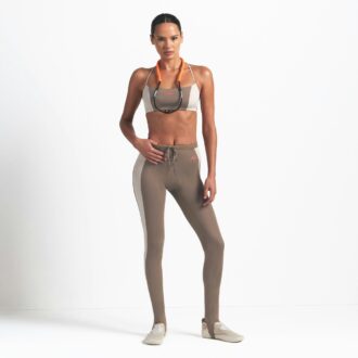NikeSKIMS SHINE Leggings mit Kordelzug und Steg, 26 Zoll