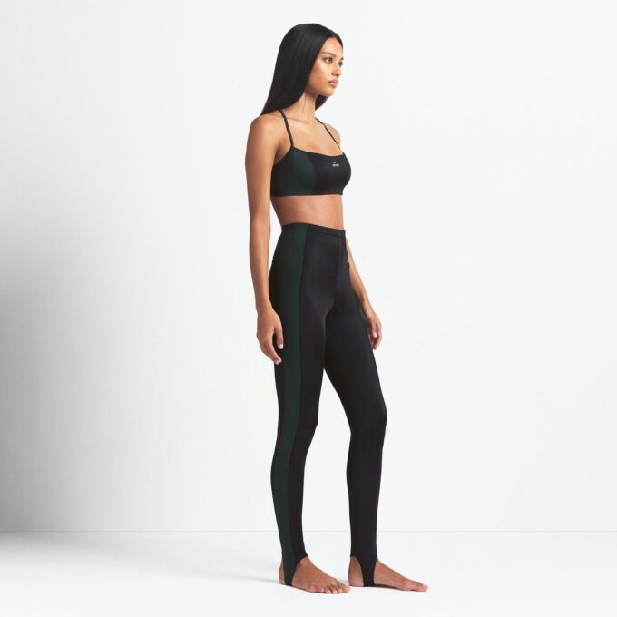 NikeSKIMS SHINE Leggings mit Kordelzug und Steg, 26 Zoll NikeSKIMS SHINE Leggings mit Kordelzug und Steg, 26 Zoll