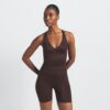 NikeSKIMS SHINE V-Ausschnitt Tanktop