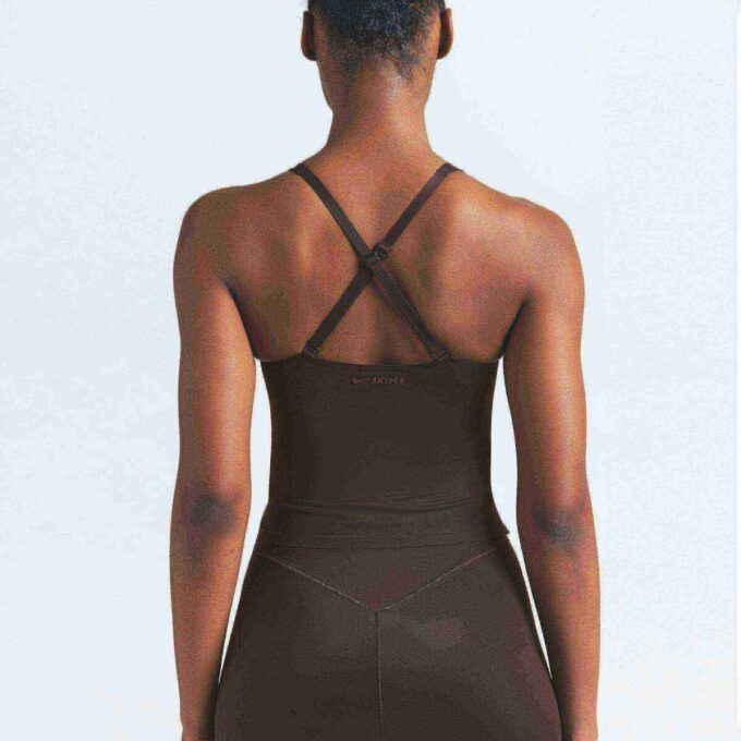 NikeSKIMS SHINE V-Ausschnitt Tanktop