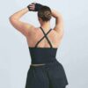 NikeSKIMS SHINE V-Ausschnitt Tanktop