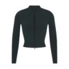 NikeSKIMS VINTAGE NAHTLOSE JACKE MIT DURCHGEHENDEM REISSVERSCHLUSS