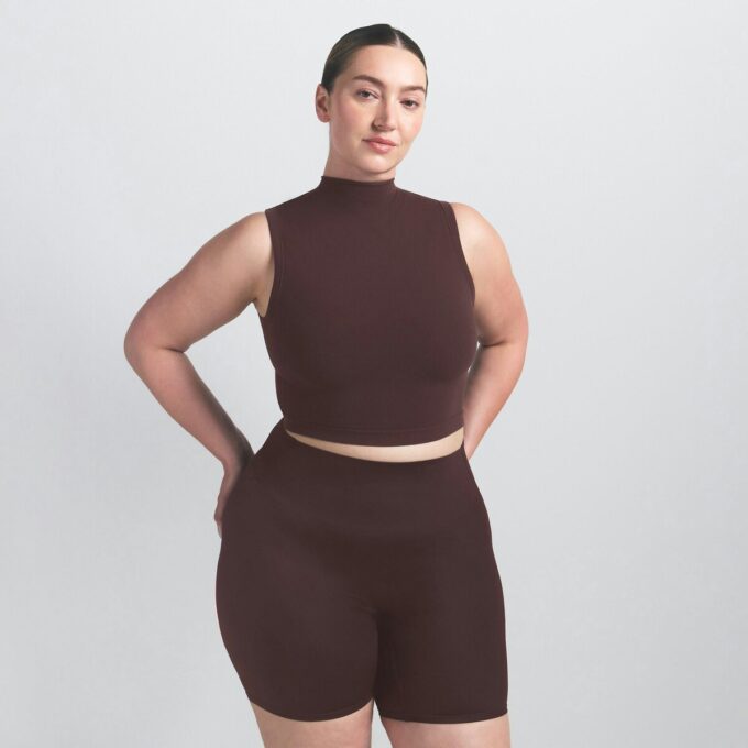 NikeSKIMS VINTAGE NAHTLOSES BH-TOP MIT STOCKAUSSCHNITT