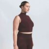 NikeSKIMS VINTAGE NAHTLOSES BH-TOP MIT STOCKAUSSCHNITT