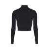 NikeSKIMS VINTAGE NAHTLOSES MOCK NECK CROP TOP NikeSKIMS VINTAGE NAHTLOSES MOCK NECK CROP TOP