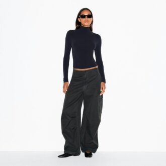 Outdoor-Cargohose aus gewebtem Material in Übergröße