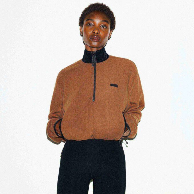 Outdoor-Fleece-Pullover mit halbem Reißverschluss Outdoor-Fleece-Pullover mit halbem Reißverschluss