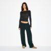 Outdoor-Fleecehose mit geradem Bein Outdoor-Fleecehose mit geradem Bein