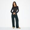Outdoor-Fleecehose mit geradem Bein Outdoor-Fleecehose mit geradem Bein