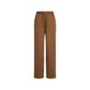 Oversize-Hose aus Baumwollfleece mit doppeltem Bund