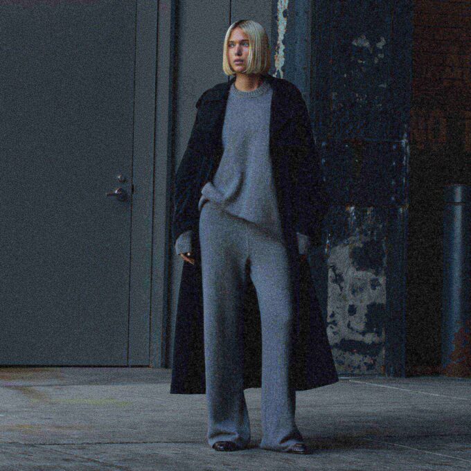 Oversize-Pullover aus Kaschmir Oversize-Pullover aus Kaschmir