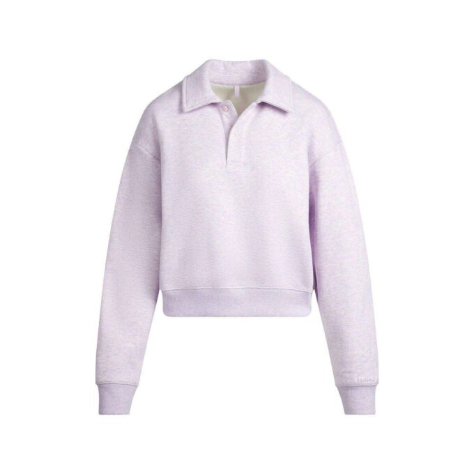 Poloshirt aus Baumwollfleece Poloshirt aus Baumwollfleece